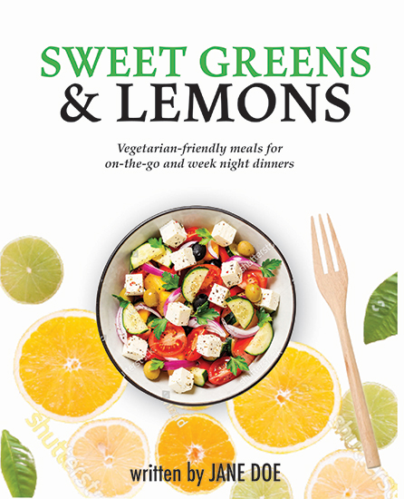 cookbook cover design