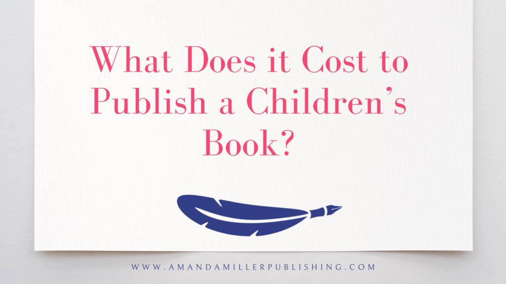 costs to publish a childrens book